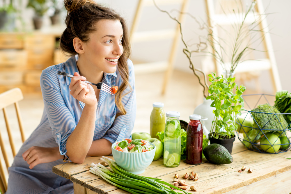 Alimentação variada e equilibrada ajuda a manter a boa saúde - Foto: Shutterstock